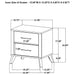 Kaywood 4 & 5 Pc Bedroom Set Full, E.King, Queen & Twin - U&U Home Budget Furniture (Carteret, NJ)