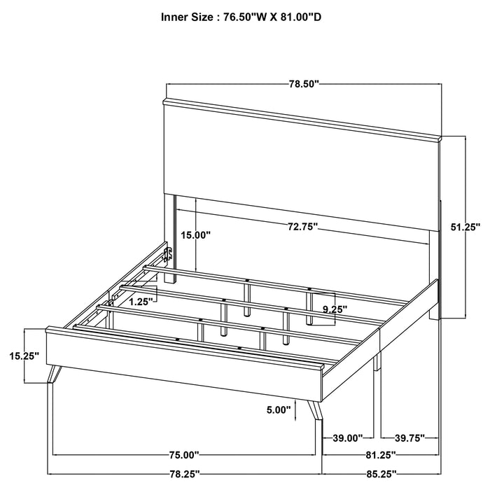 Kaywood 4 & 5 Pc Bedroom Set Full, E.King, Queen & Twin - U&U Home Budget Furniture (Carteret, NJ)