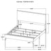 Kaywood 4 & 5 Pc Bedroom Set Full, E.King, Queen & Twin - U&U Home Budget Furniture (Carteret, NJ)