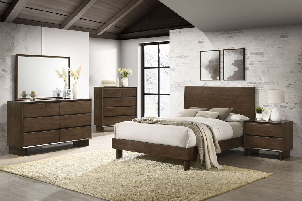 Glenwood 4 & 5 Piece Bedroom Set Eastren king & Queen - U&U Home Budget Furniture (Carteret, NJ)