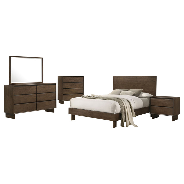 Glenwood 4 & 5 Piece Bedroom Set Eastren king & Queen - U&U Home Budget Furniture (Carteret, NJ)