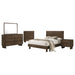 Glenwood 4 & 5 Piece Bedroom Set Eastren king & Queen - U&U Home Budget Furniture (Carteret, NJ)