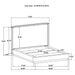 Kailani 4 & 5 Pc Bedroom Set E.King, Cal.King & Queen - U&U Home Budget Furniture (Carteret, NJ)