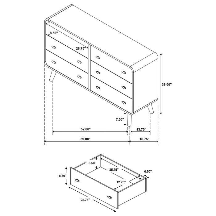 Robyn Bedroom Sets - U&U Home Budget Furniture (Carteret, NJ)
