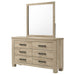 Oakglen Dresser With Mirrors - U&U Home Budget Furniture (Carteret, NJ)