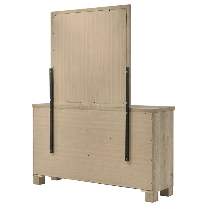 Oakglen Dresser With Mirrors - U&U Home Budget Furniture (Carteret, NJ)