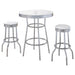 Retro 3 Pc Bar Set - U&U Home Budget Furniture (Carteret, NJ)