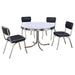 Retro 5 Pc Dining Sets - U&U Home Budget Furniture (Carteret, NJ)
