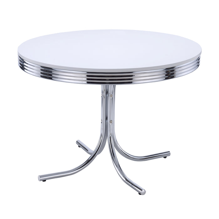 Retro 5 Pc Dining Sets - U&U Home Budget Furniture (Carteret, NJ)