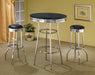 Retro 3 Pc Bar Set - U&U Home Budget Furniture (Carteret, NJ)