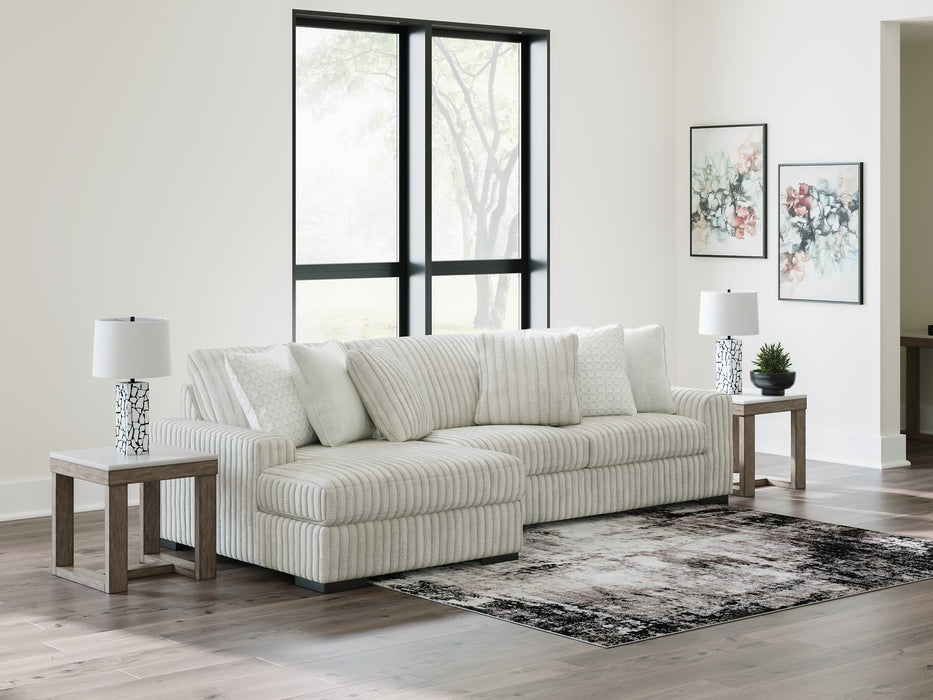 Stupendous Sectional with Double Chaise - U&U Home Budget Furniture (Carteret, NJ)