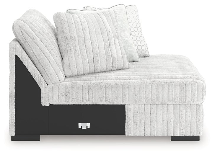 Stupendous Sectional with Double Chaise - U&U Home Budget Furniture (Carteret, NJ)