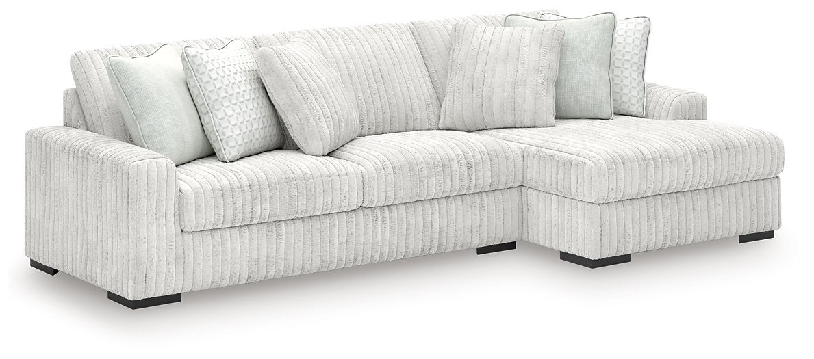 Stupendous Sectional with Chaise - U&U Home Budget Furniture (Carteret, NJ)