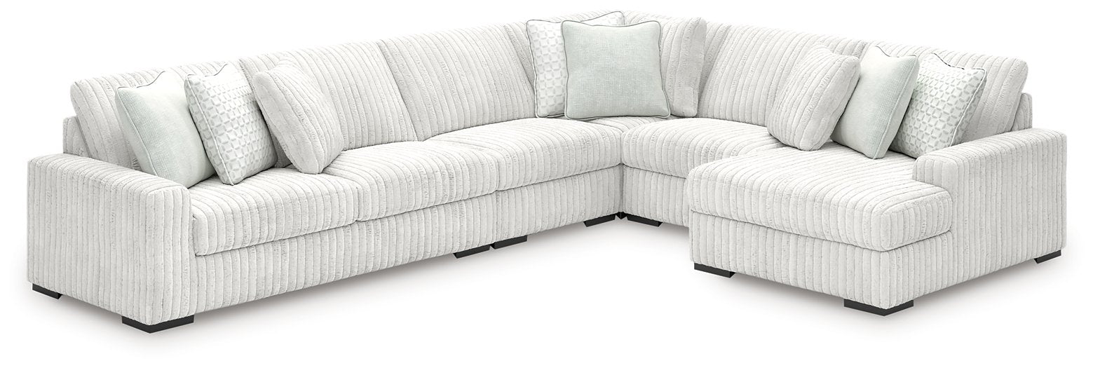 Stupendous Sectional with Chaise - U&U Home Budget Furniture (Carteret, NJ)