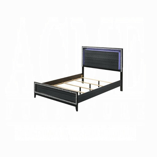 Haiden EK Bed With Led - U&U Home Budget Furniture (Carteret, NJ)