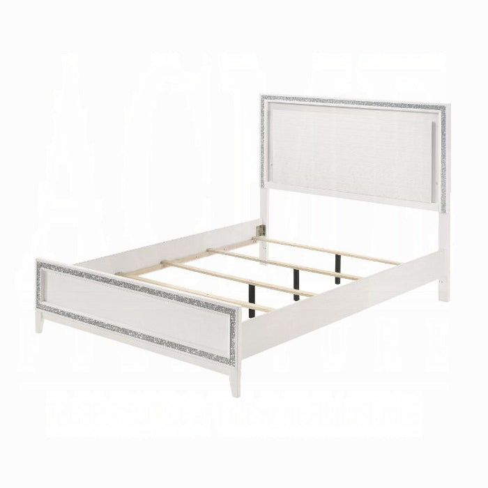 Haiden Queen Bed With Led - U&U Home Budget Furniture (Carteret, NJ)