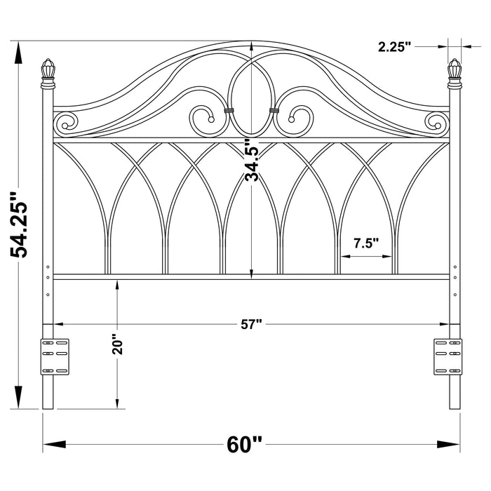 Zola Queen / Full Headboard - U&U Home Budget Furniture (Carteret, NJ)