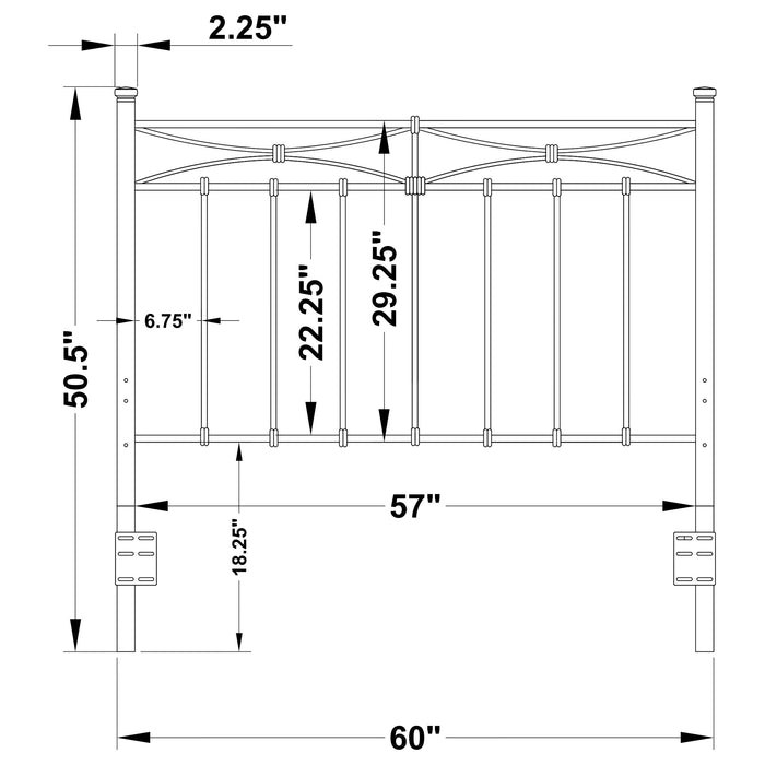 Lane Queen / Full Headboard - U&U Home Budget Furniture (Carteret, NJ)