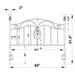 Evan Queen / Full Headboard - U&U Home Budget Furniture (Carteret, NJ)