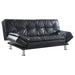 Dilleston Tufted Back Upholstered Sofa Bed Grey - U&U Home Budget Furniture (Carteret, NJ)