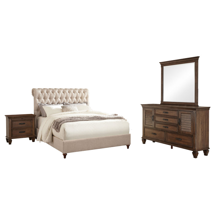 Devon Bedroom Set White - U&U Home Budget Furniture (Carteret, NJ)