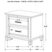 Devon Bedroom Set White - U&U Home Budget Furniture (Carteret, NJ)
