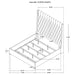 Camille 5 Pc Bedroom Sets - U&U Home Budget Furniture (Carteret, NJ)