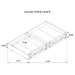 Oakdale Wood Twin Daybed with Trundle Rustic Honey - U&U Home Budget Furniture (Carteret, NJ)