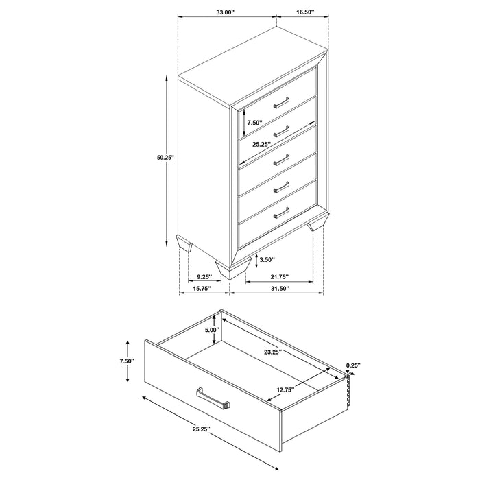 Dorian Bedroom Sets - U&U Home Budget Furniture (Carteret, NJ)