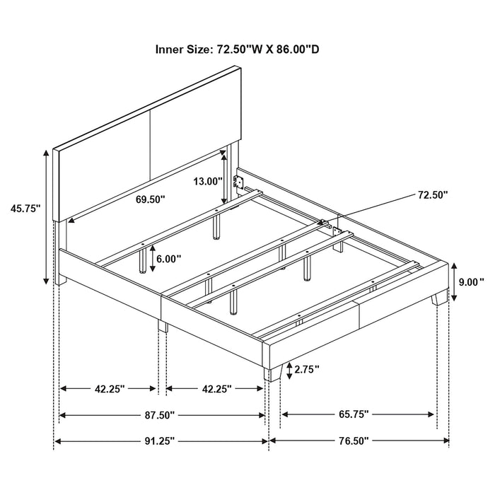 Dorian Bedroom Sets - U&U Home Budget Furniture (Carteret, NJ)