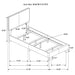 Dorian Bedroom Sets - U&U Home Budget Furniture (Carteret, NJ)