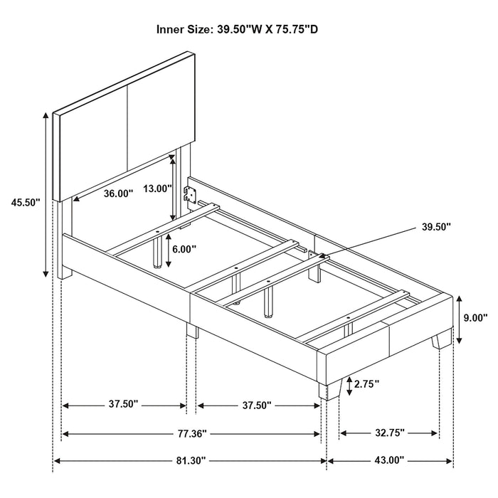 Dorian Bedroom Sets - U&U Home Budget Furniture (Carteret, NJ)