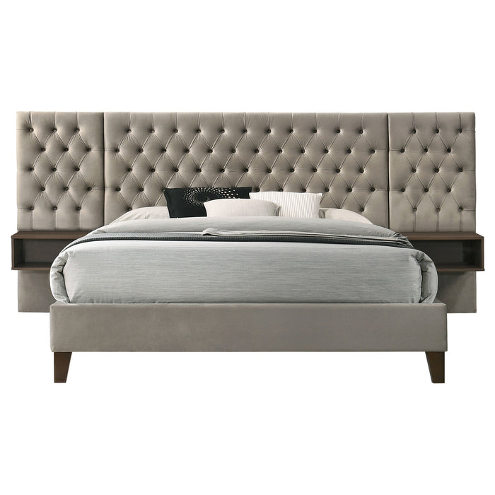 Marley Eastern King & Queen Bed - U&U Home Budget Furniture (Carteret, NJ)