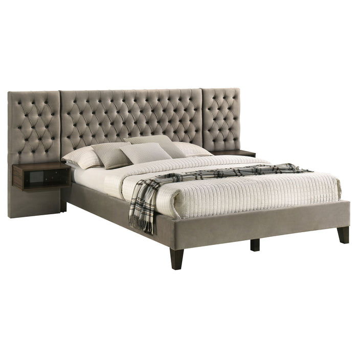Marley Eastern King & Queen Bed - U&U Home Budget Furniture (Carteret, NJ)