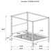 Monroe Eastern King & Queen Bed - U&U Home Budget Furniture (Carteret, NJ)