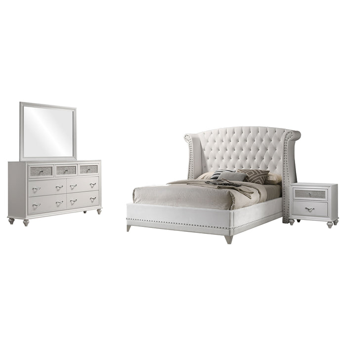 Barzini 5 & 4 Piece Bedroom Sets E.King & Queen - U&U Home Budget Furniture (Carteret, NJ)