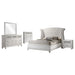 Barzini Bedroom Set White - U&U Home Budget Furniture (Carteret, NJ)