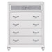 Barzini Bedroom Set White - U&U Home Budget Furniture (Carteret, NJ)