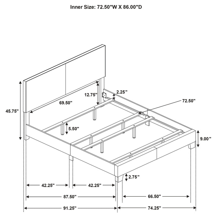 Dorian Panel Beds - U&U Home Budget Furniture (Carteret, NJ)