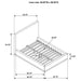 Knox Eastern King & Queen Bed - U&U Home Budget Furniture (Carteret, NJ)