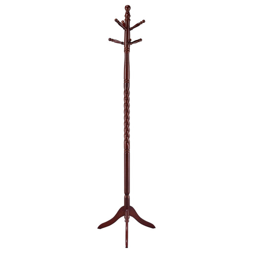 Riona 2-tier Coat Rack Merlot - U&U Home Budget Furniture (Carteret, NJ)