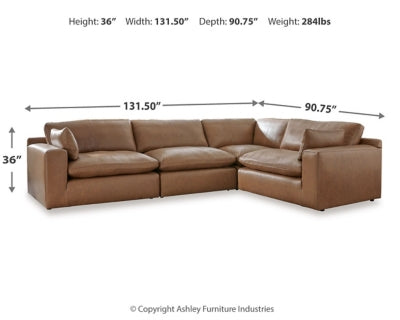 Emilia Sectional - U&U Home Budget Furniture (Carteret, NJ)