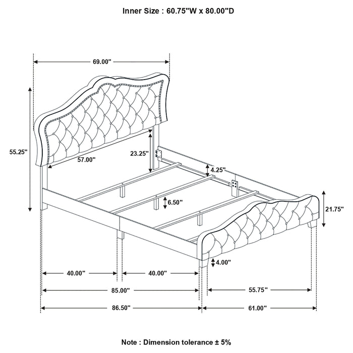 Bella Beds Cal.King & E.King, Queeen - U&U Home Budget Furniture (Carteret, NJ)