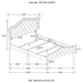 Bella Beds Cal.King & E.King, Queeen - U&U Home Budget Furniture (Carteret, NJ)