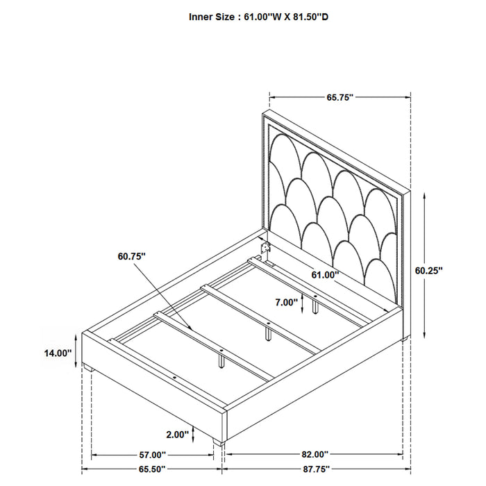 Bowfield Queen Beds - U&U Home Budget Furniture (Carteret, NJ)