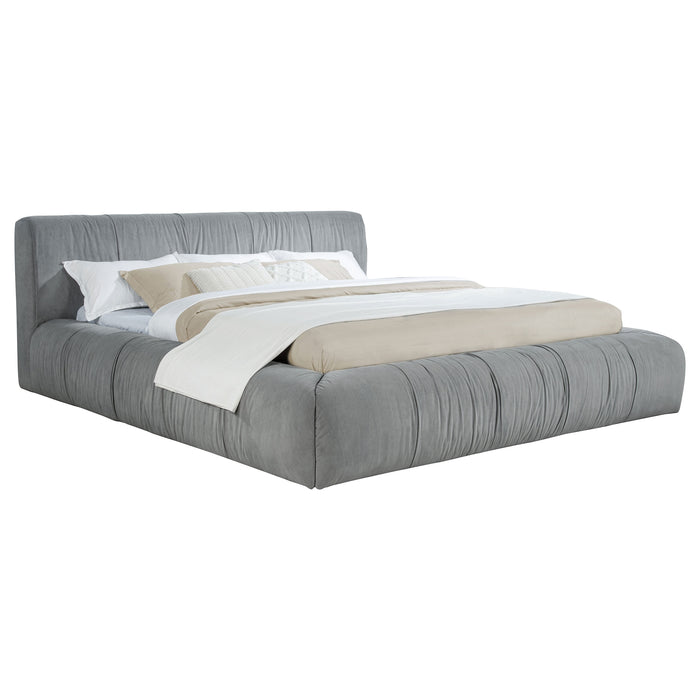 Wilshire California King, E.king, & Queen Bed - U&U Home Budget Furniture (Carteret, NJ)