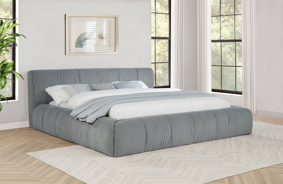 Wilshire California King, E.king, & Queen Bed - U&U Home Budget Furniture (Carteret, NJ)