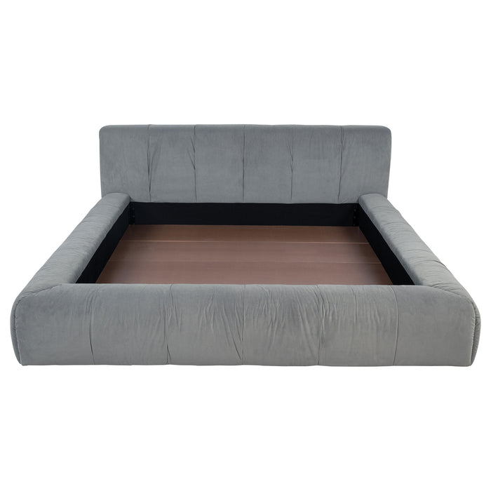 Wilshire California King, E.king, & Queen Bed - U&U Home Budget Furniture (Carteret, NJ)