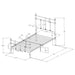 Novak Eastern King, Full, Queen, & Twin Bed - U&U Home Budget Furniture (Carteret, NJ)