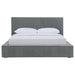 Gregory Bed Grey - U&U Home Budget Furniture (Carteret, NJ)